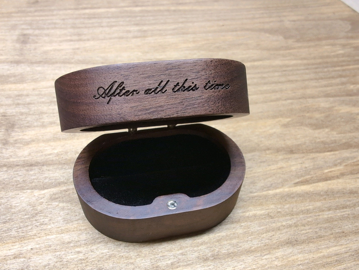 Engraved Personalized Ring Boxes