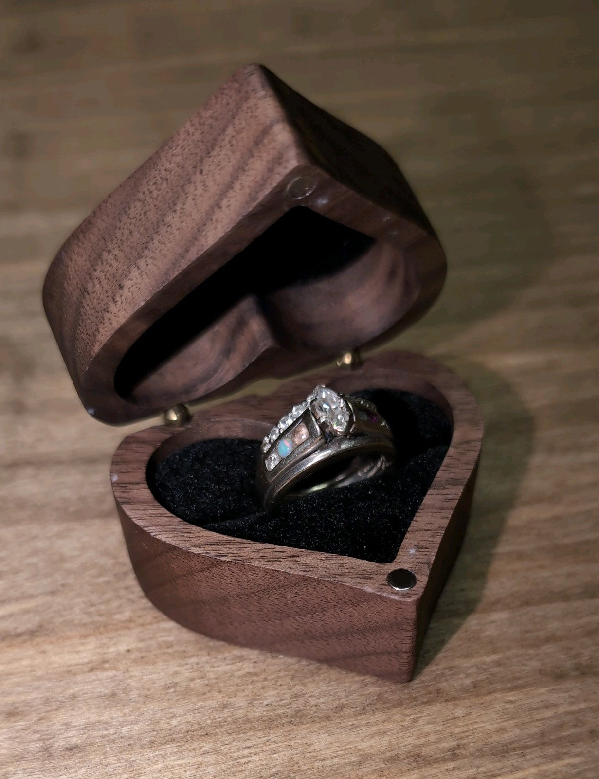 Engraved Personalized Ring Boxes